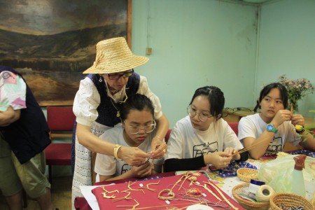 Rákóczifalván a Vietnámi vendékkkel